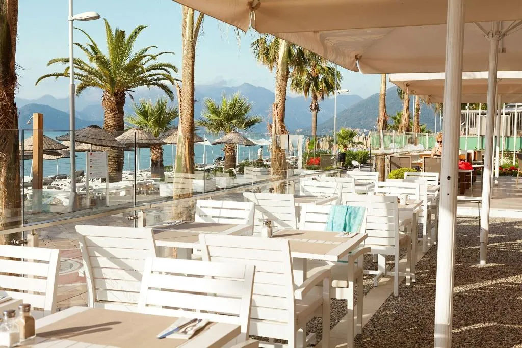 Restaurant, The Beachfront Hotel, Dalaman