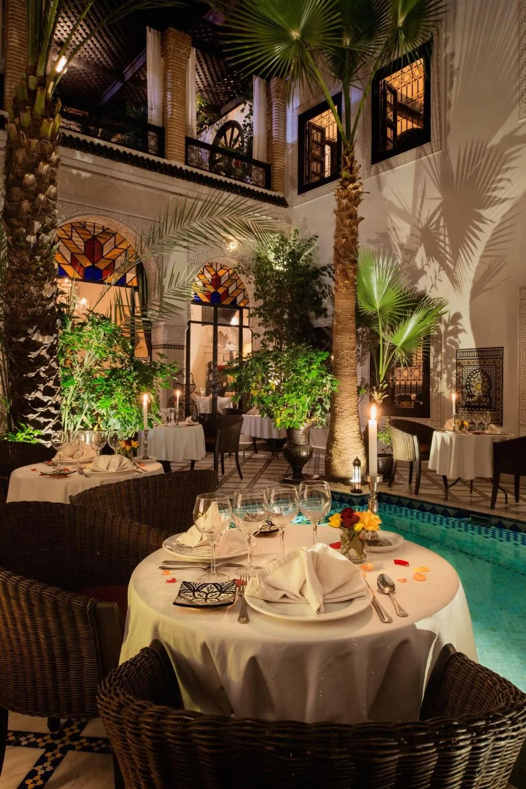 Restaurant, Riad Monceau, Marrakech