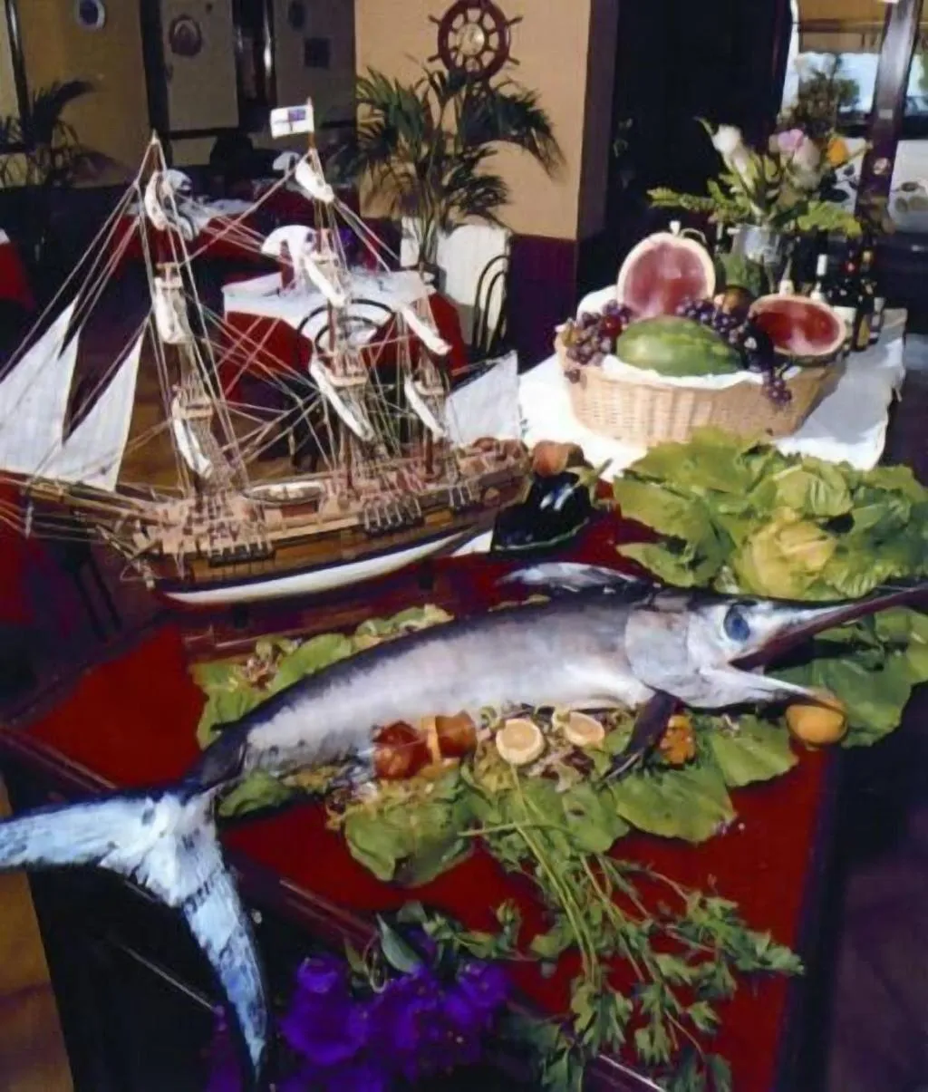 Restaurant, Hotel Alceste, Palermo
