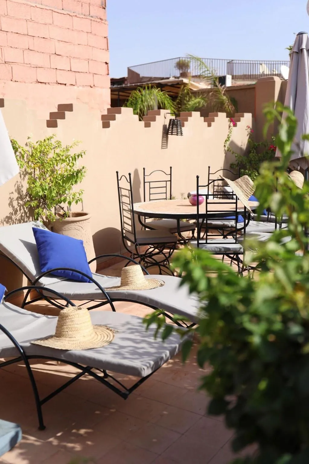 General view, Riad Noor Charana, Marrakech