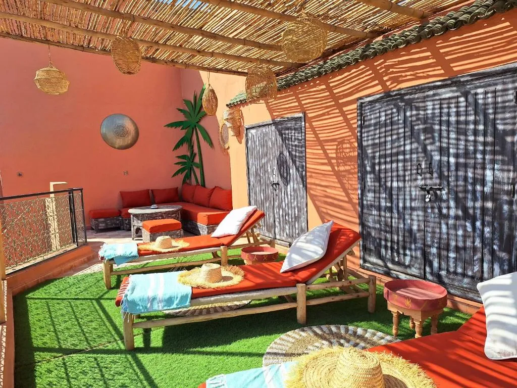 Terrace, Riad El Grably, Marrakech