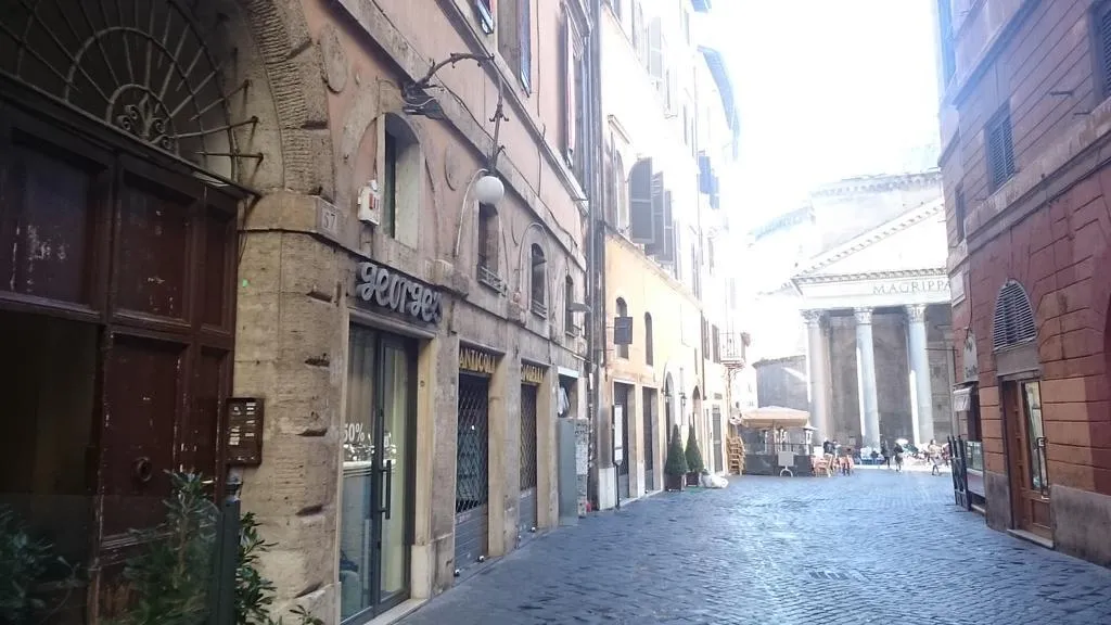 General view, Al Pantheon con Thomas Mann, Rome