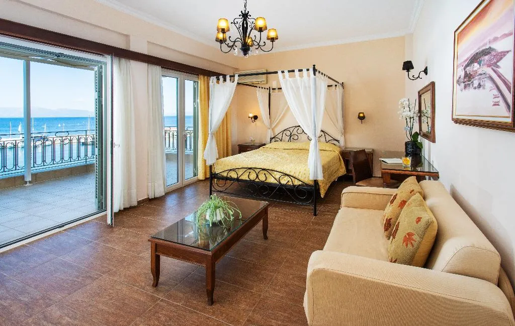 JUNIOR SUITE SEA VIEW Room, Pantheon City Hotel, Athens