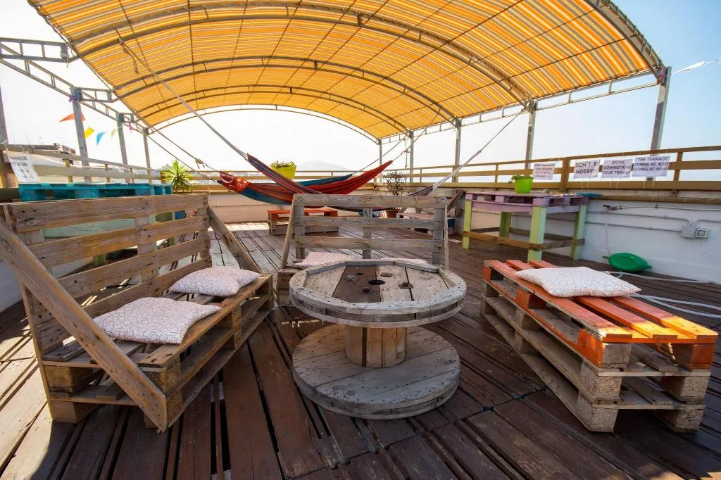 Terrace, Eco Hostel Floreale, Naples
