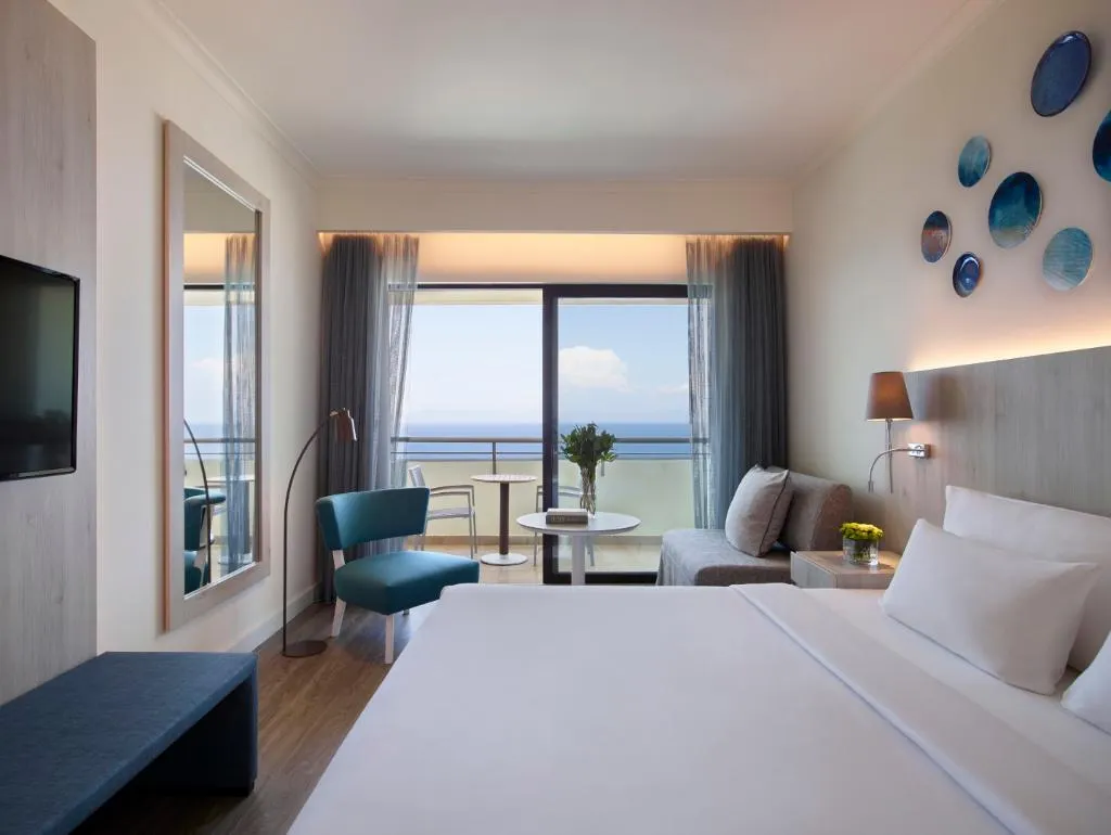 Double or Twin DELUXE SEA VIEW Room, Amus Hotel and Spa, Rhodes