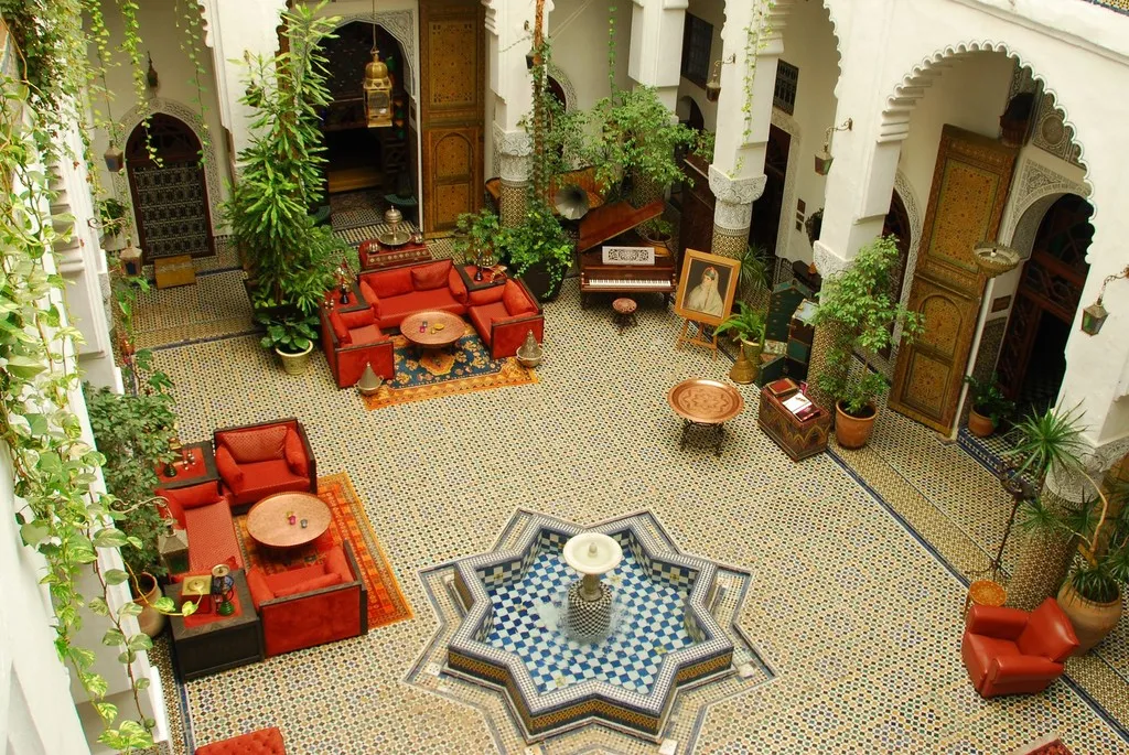 Lobby, Dar el Ghalia, Fez