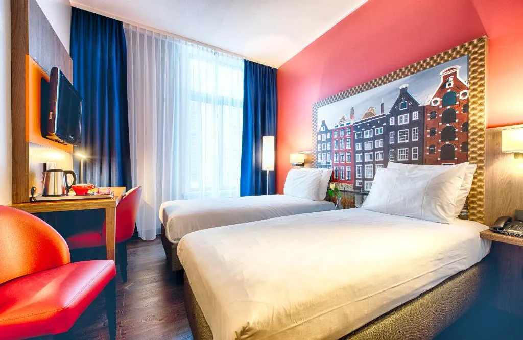 TWIN COMFORT Room, Leonardo Boutique Hotel Amsterdam Vondelpark, Amsterdam