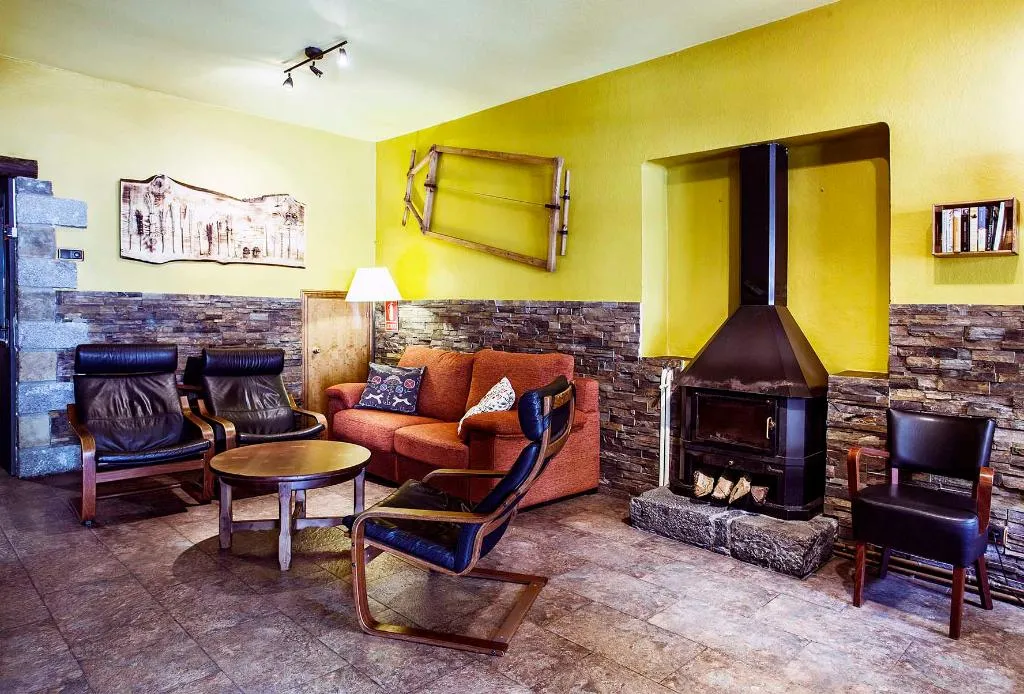 Lobby, Hostal La Plaça, Costa Brava