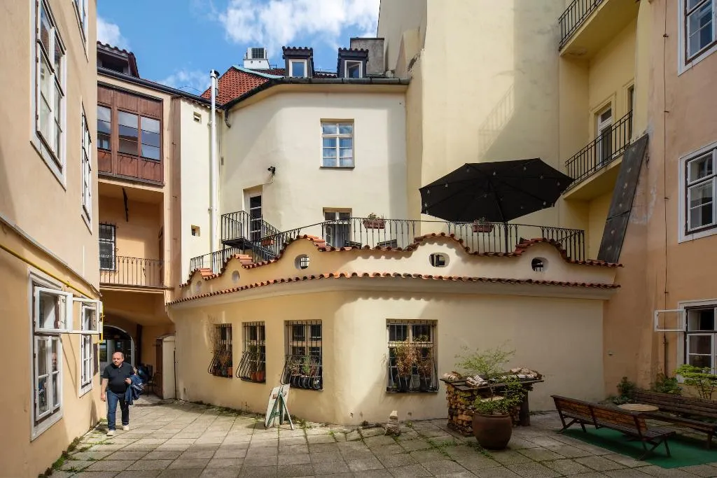 Terrace, Old Town - Aparthotel Michalska, Prague