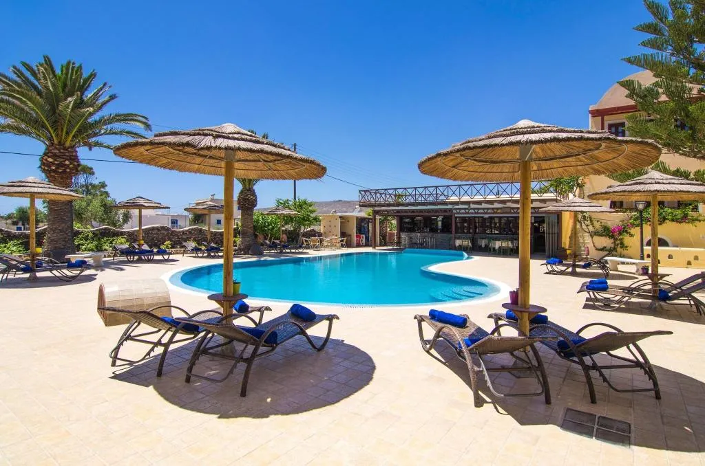 Pool, Smaragdi Hotel, Santorini