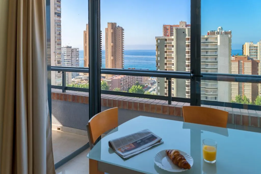 Terrace, Apartamentos Gemelos 23-Beninter, Costa Blanca