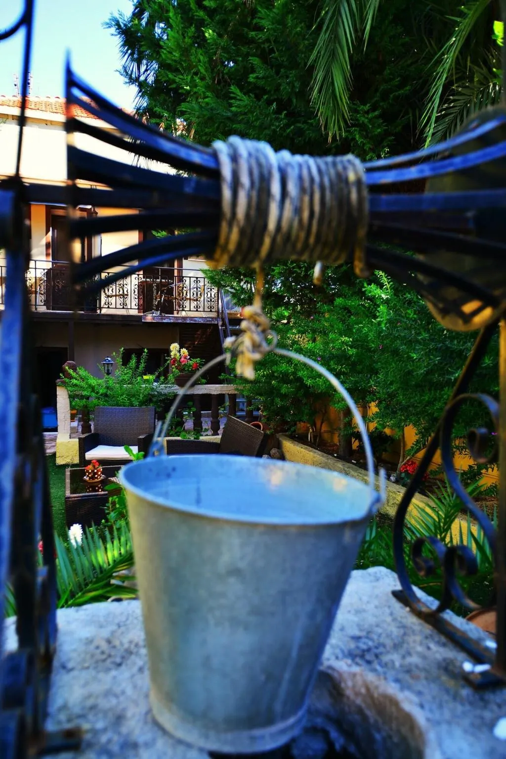 General view, Olympos Pension, Rhodes