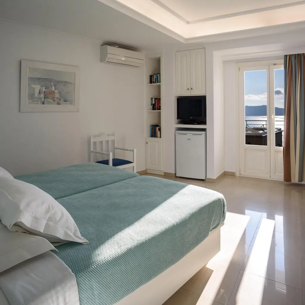 Room, Villa Renos, Santorini