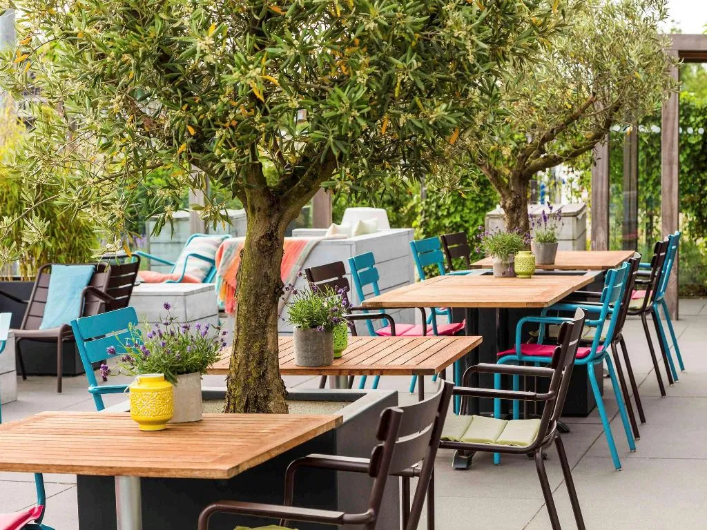 Terrace, Mercure Amsterdam City Hotel, Amsterdam