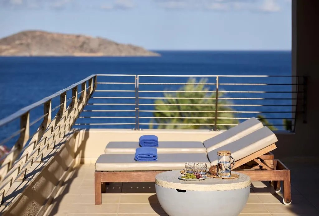 Double or Twin SUPERIOR SEA VIEW Room, Aquila Elounda Village Resort, suites & spa, Crete