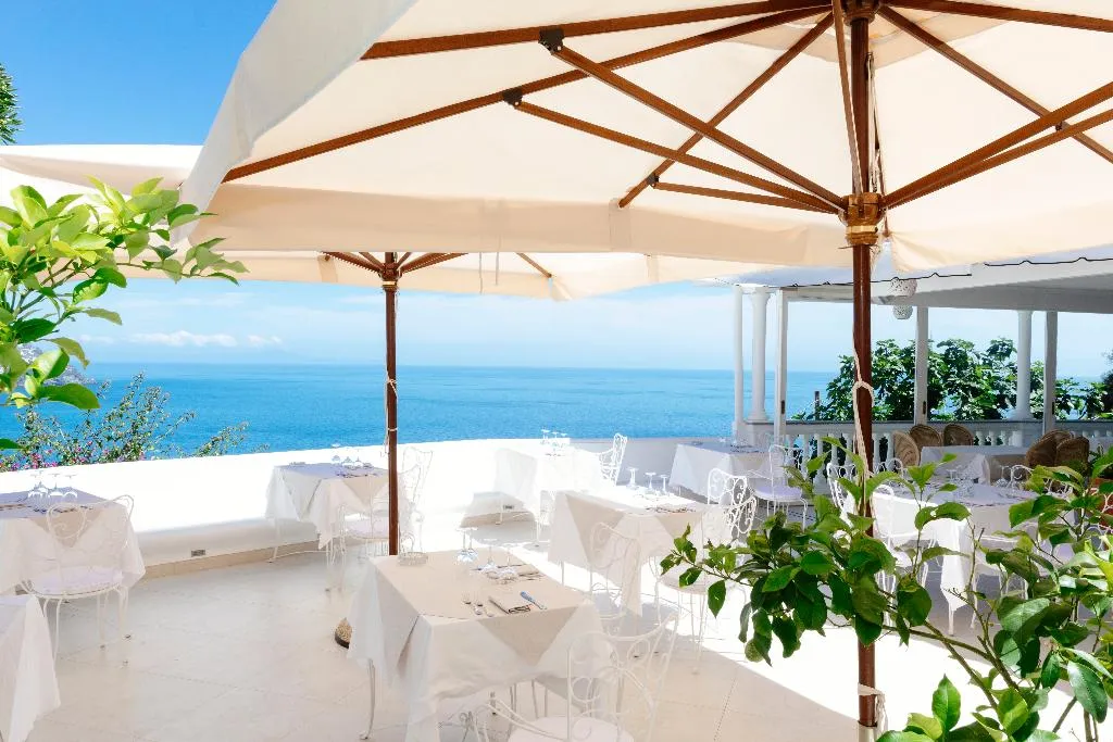 Restaurant, Hotel Conca D'Oro, Naples