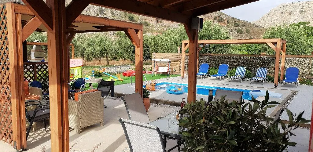 Terrace, Stergios Villa, Rhodes