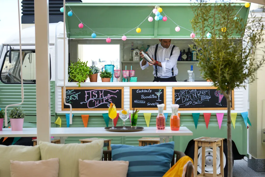 Terrace, Vincci The Mint, Madrid