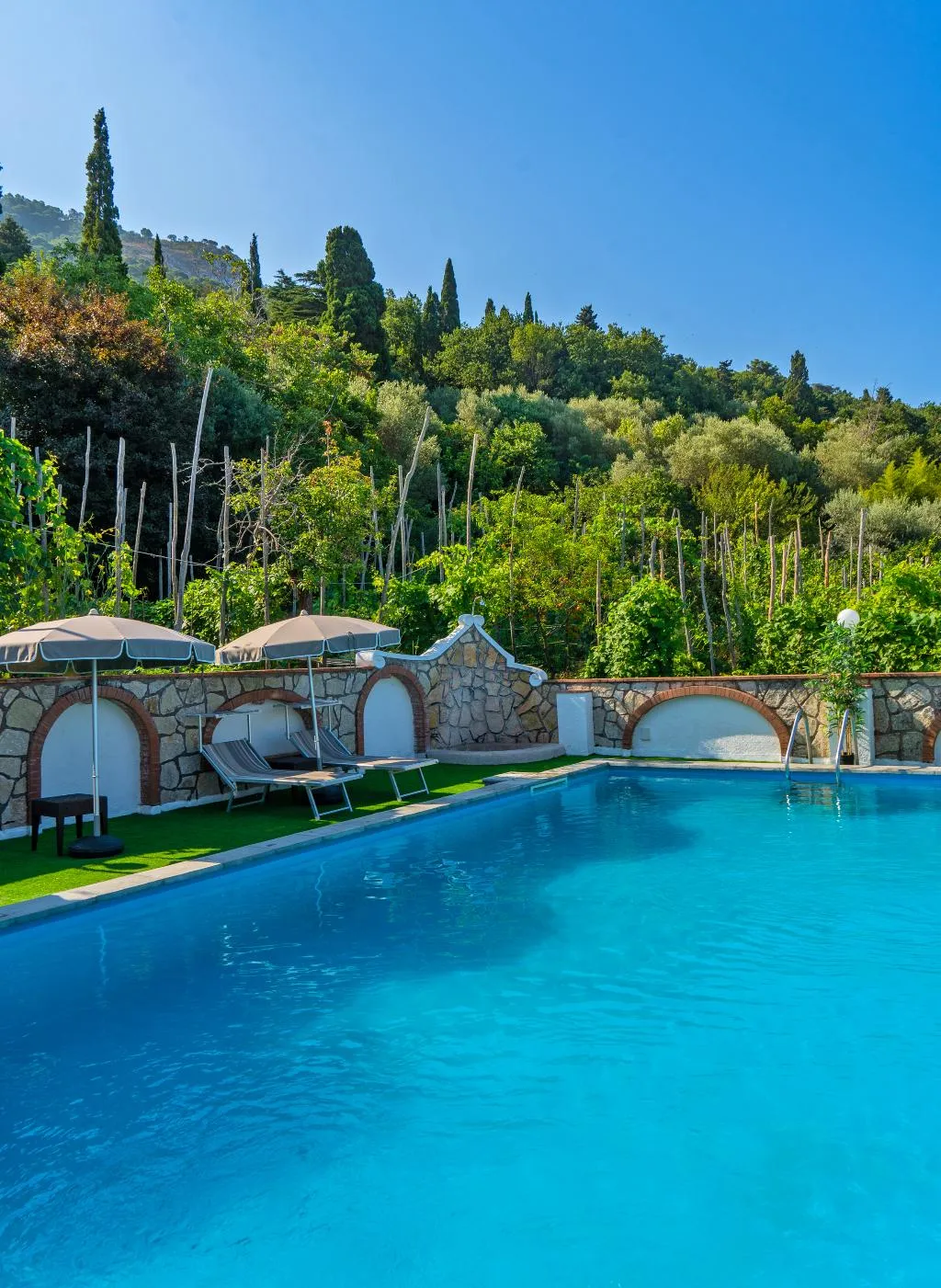 Pool, Hotel Il Girasole, Naples