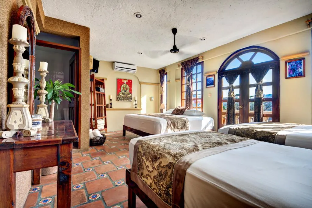 FAMILY ROOM WITH BALCONY Room, Hotel Cielo, boutique In Playa del Carmen, Playa Del Carmen