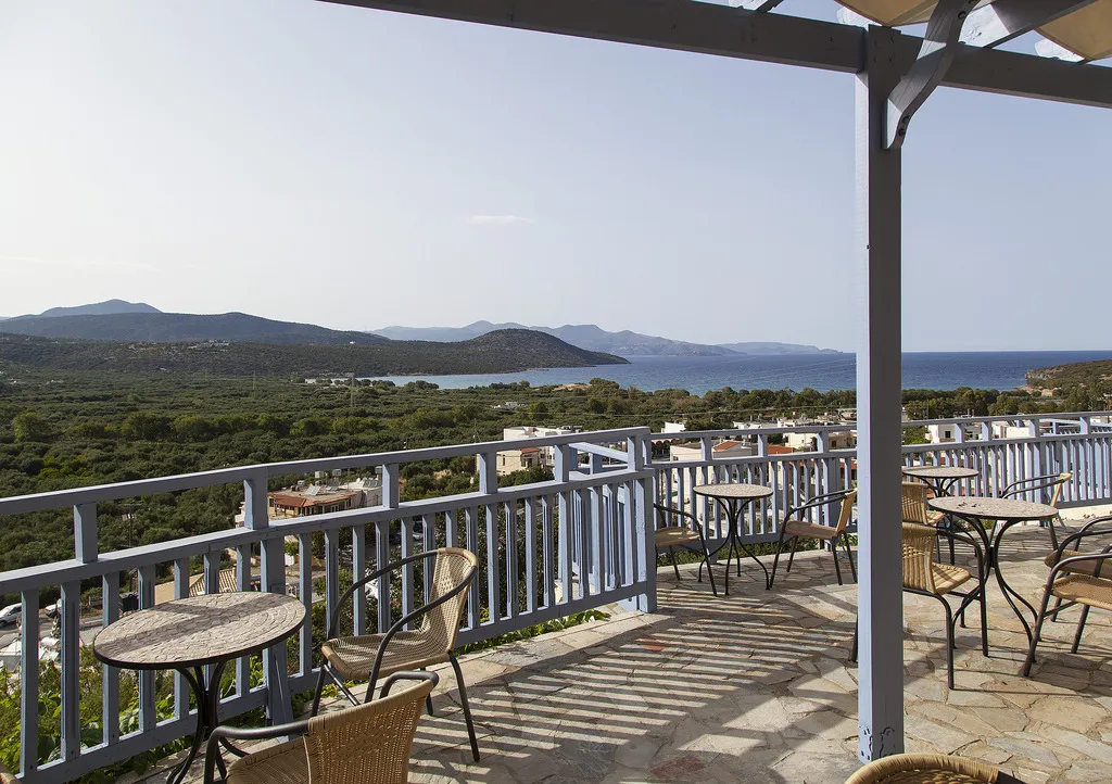 Terrace, Elpida Village, Crete