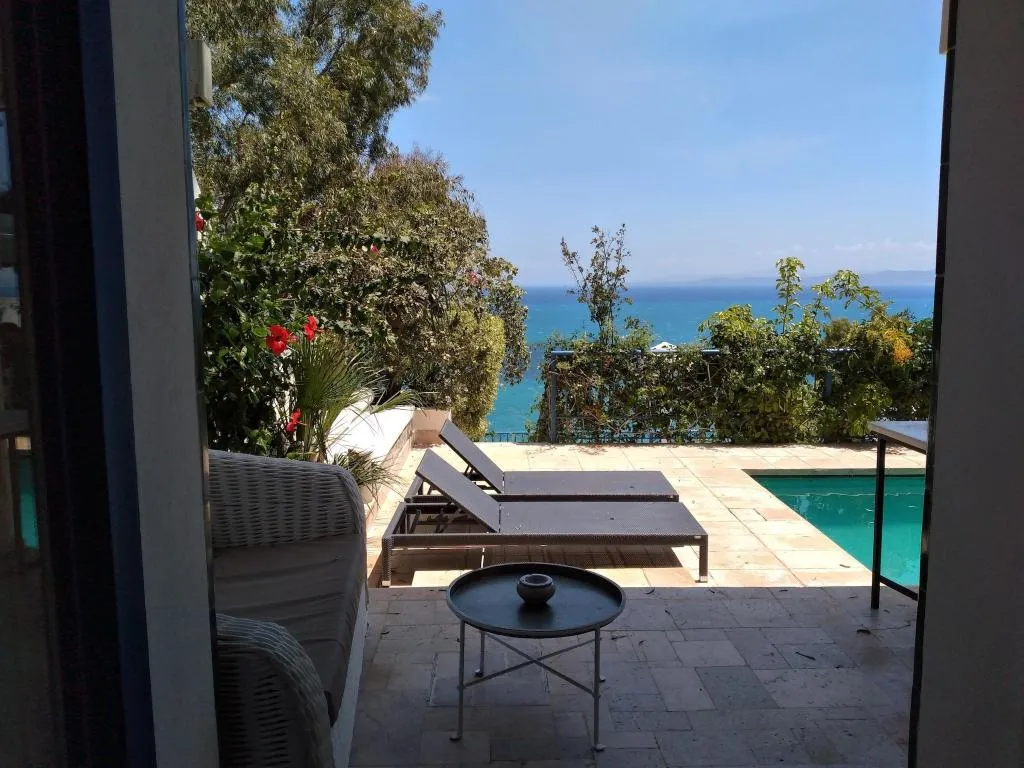 Terrace, La Villa Bleue, Tunisia