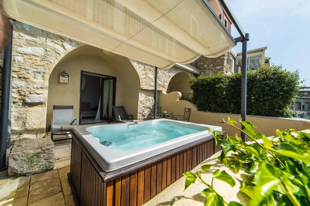 DOUBLE DELUXE WITH TERRACE Room, Hotel Metropole Taormina, Taormina