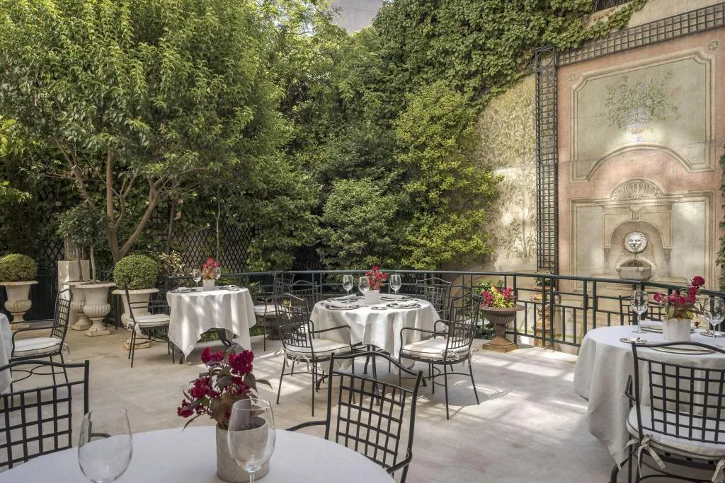 Terrace, Relais & Chateaux Orfila, Madrid