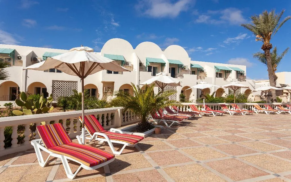 Terrace, Petit Palais & Spa, Tunisia