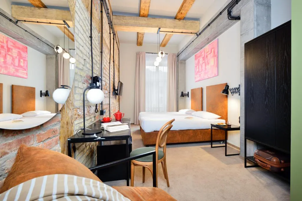 Double or Twin DELUXE Room, Dwor Uphagena ARCHE Gdańsk, Gdansk