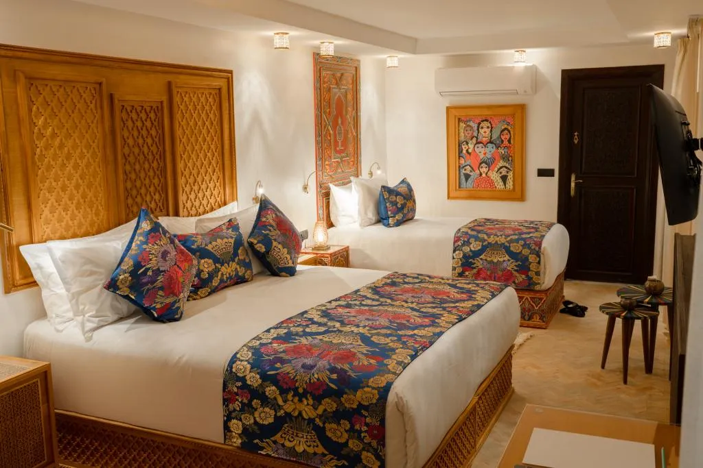 TRIPLE ONE BEDROOM ONE BATHROOM Room, Riad Joy Fès, Fez