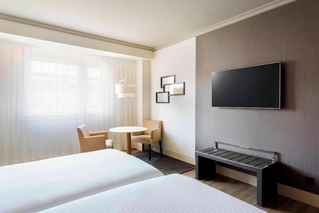 TWIN PREMIUM Room, Marriott Hotel Madrid Auditorium, Madrid