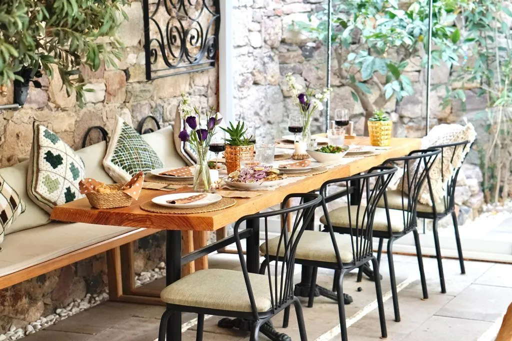 Terrace, Cunda Ilios Hotel, Izmir