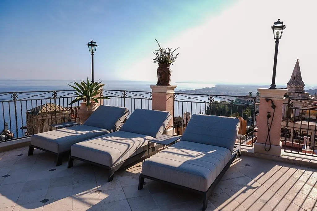 Terrace, Casa Turchetti, Taormina