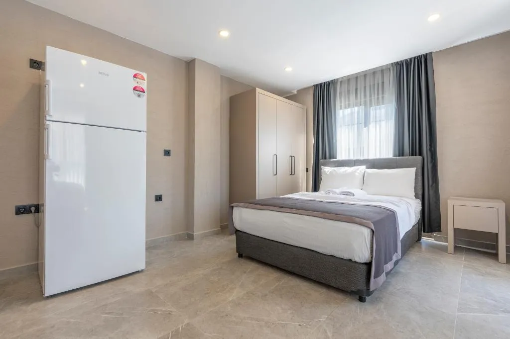 FAMILY ROOM CAPACITY 7 TWO BEDROOMS Room, Lara Beach Homes, Antalya