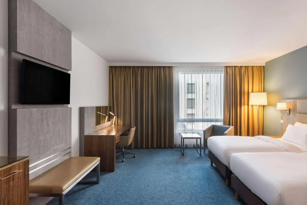DOUBLE QUEEN SIZE BED Room, Radisson Blu Hotel Krakow, Krakow