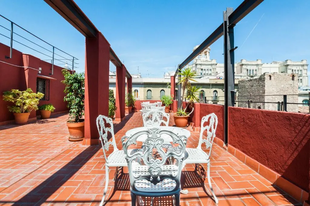 Terrace, Hotel Gotico, Barcelona