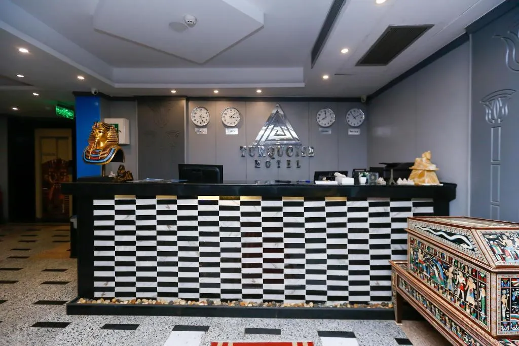 Lobby, Turquoise Pyramids Hotel, Cairo