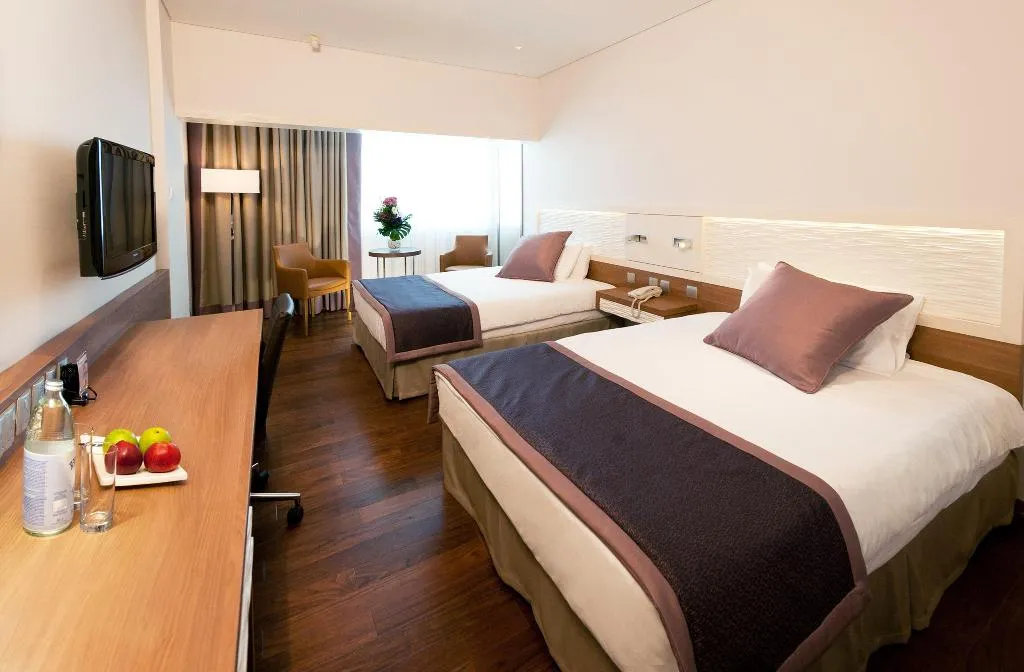 DOUBLE CITY VIEW TWO DOUBLE BEDS Room, Crowne Plaza Limassol, Cyprus
