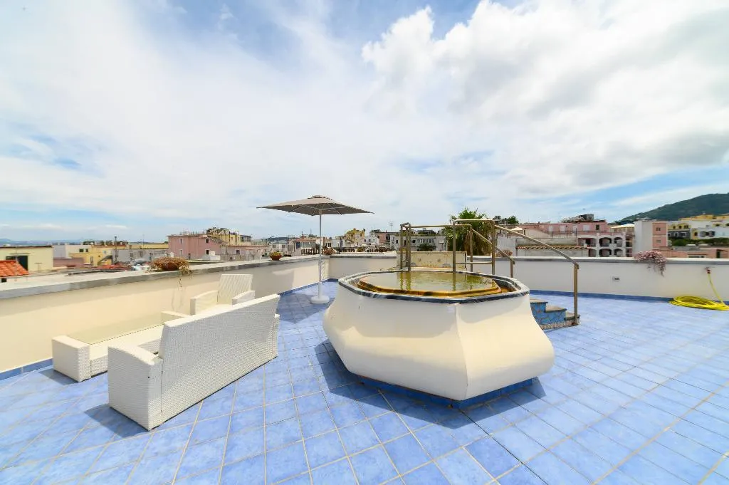 Terrace, Hotel Oriente - Beach & Spa, Naples
