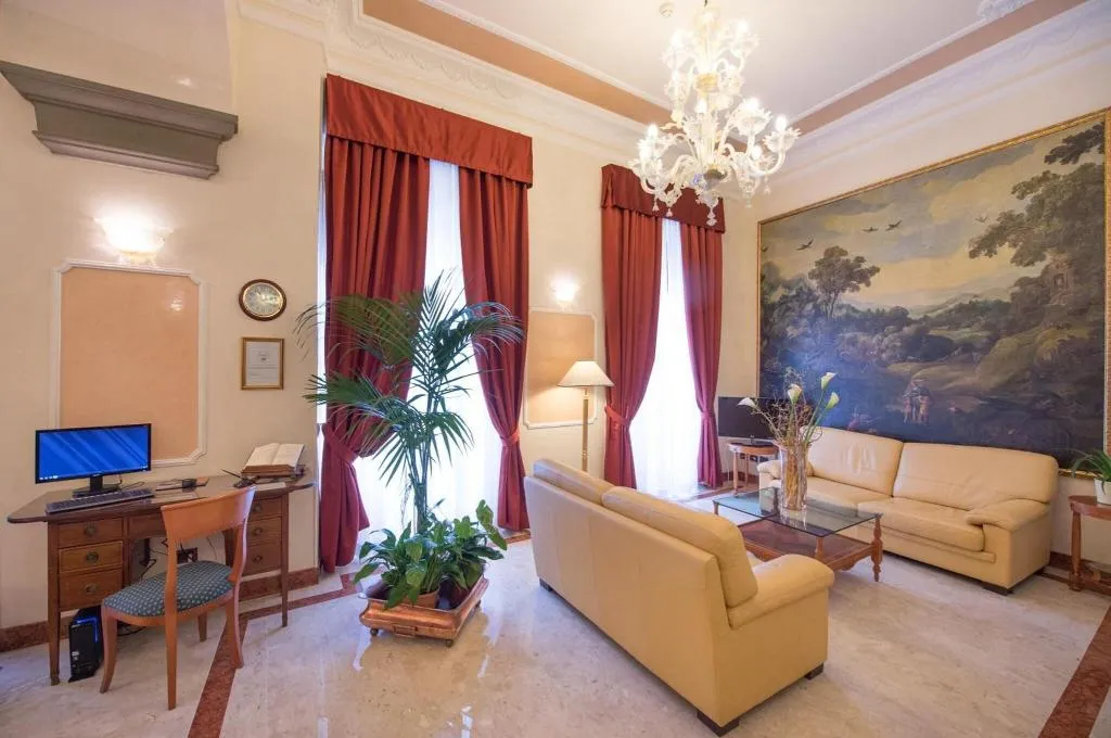 Lobby, Strozzi Palace Hotel, Florence