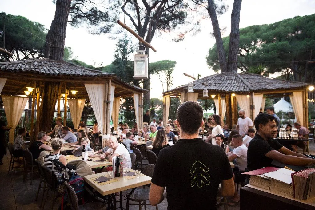Restaurant, Camping Village Fabulous, Rome