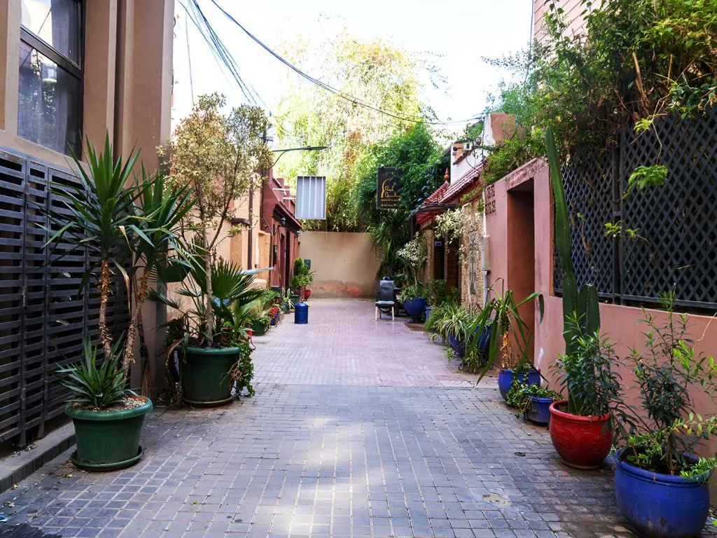 Lobby, Riad Douirtna, Marrakech