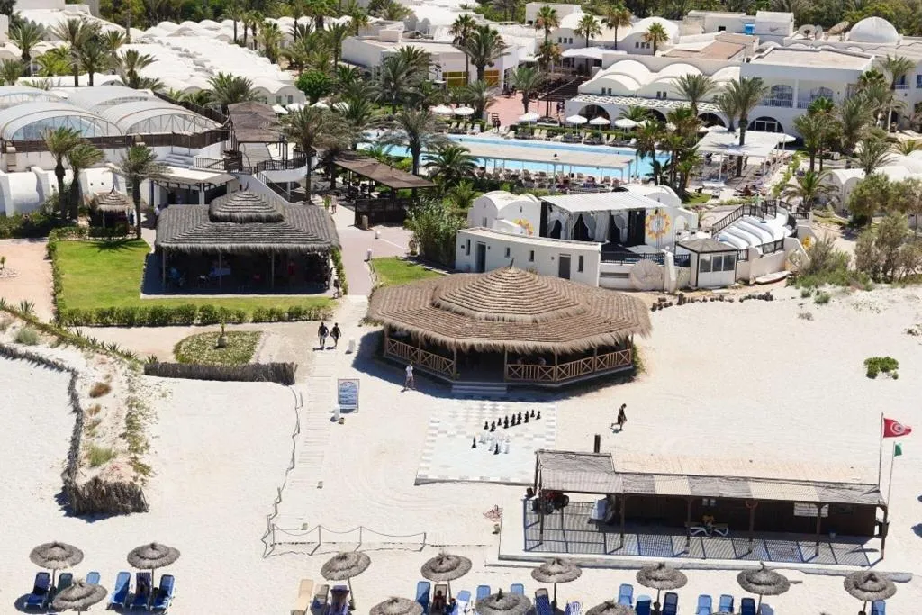 Terrace, Meninx Djerba, Tunisia