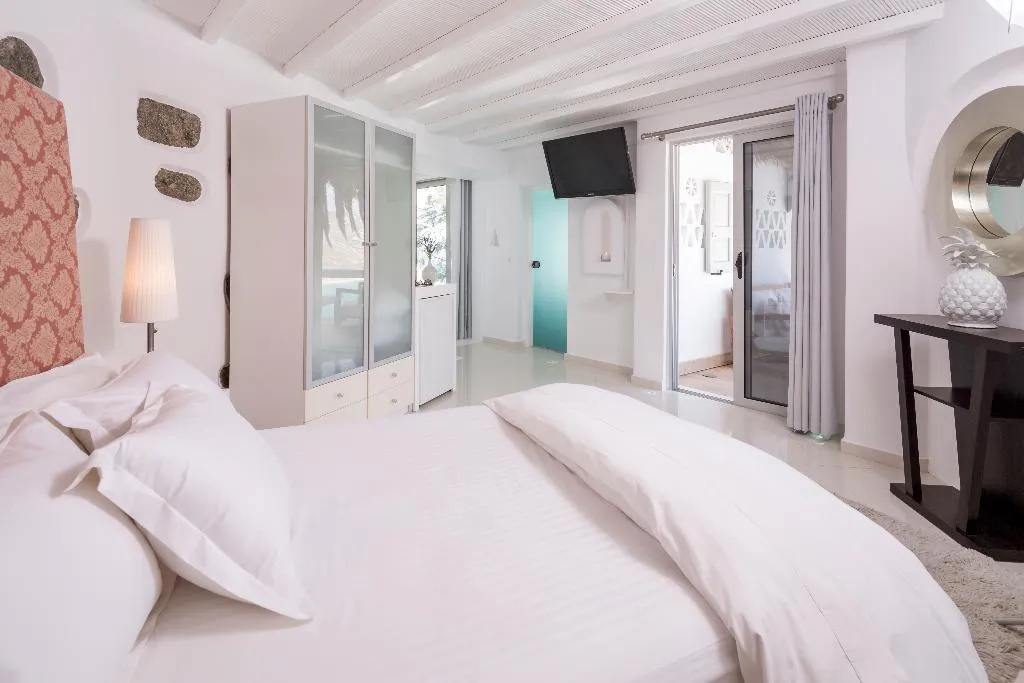 JUNIOR SUITE SEA VIEW Room, Greco Philia Elia Mykonos, Halkidiki