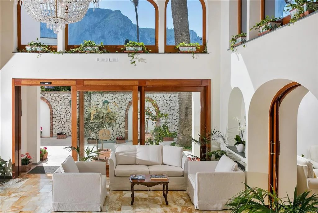 Lobby, Hotel Syrene Capri, Naples