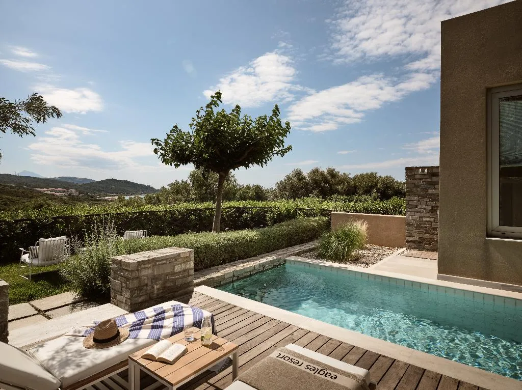 VILLA SEA VIEW Room, Eagles Villas, Thessaloniki