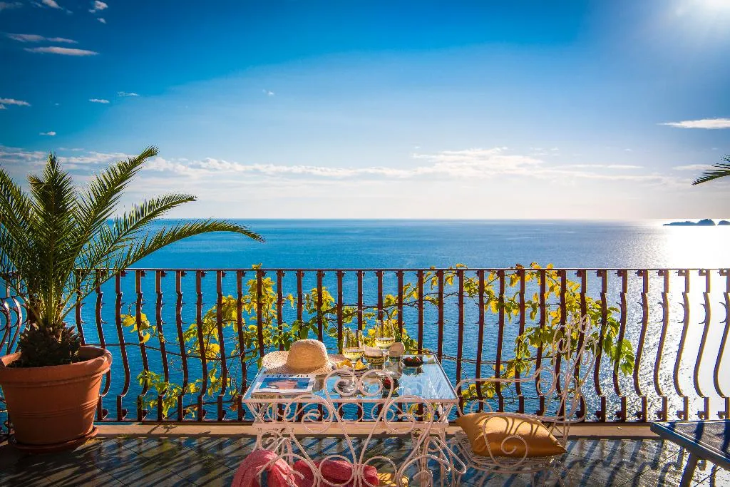 Terrace, Eden Roc Positano, Naples