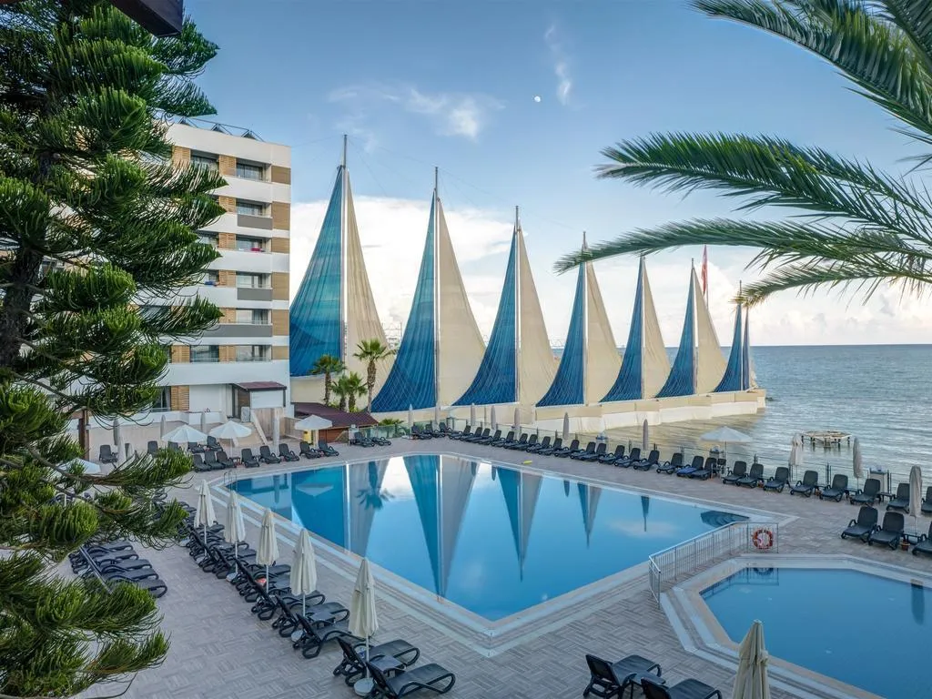 General view, Asrin Beach Hotel, Antalya