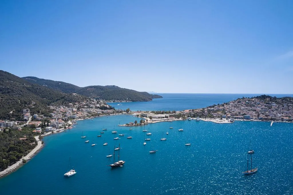 General view, Xenia Poros Image, Athens